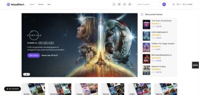 Κατασκευή Minimal Eshop για games